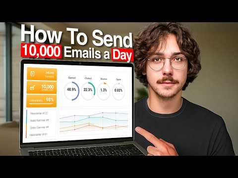How To Send 10,000 Cold Emails A Day (FULL COURSE)