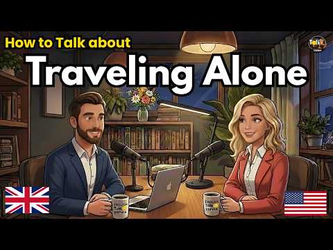 How to Talk About Traveling Alone in English | English Conversation Practice