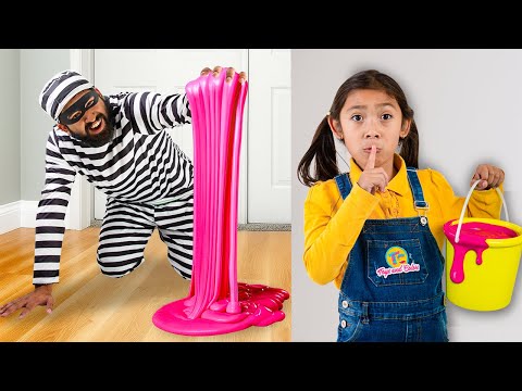 Maddie & Eva’s Funny Home Alone Adventure