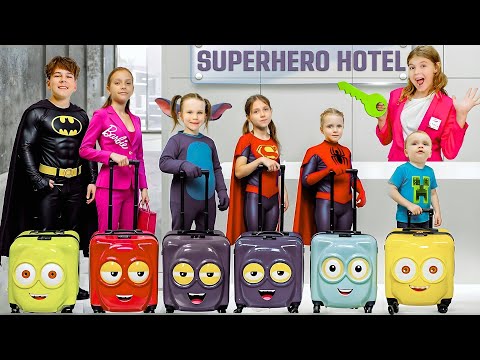 슈퍼히어로 호텔에서 즐기는 신나는 모험! 바니아 마니아 키즈