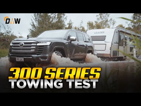 The BIGGEST LANDCRUISER 300 SERIES TOWING TEST EVER COMPLETED!  Is It Any Good?