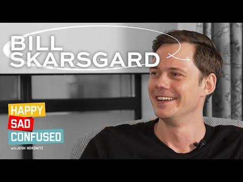 Bill Skarsgard talks NOSFERATU, IT, returning to Pennywise I Happy Sad Confused