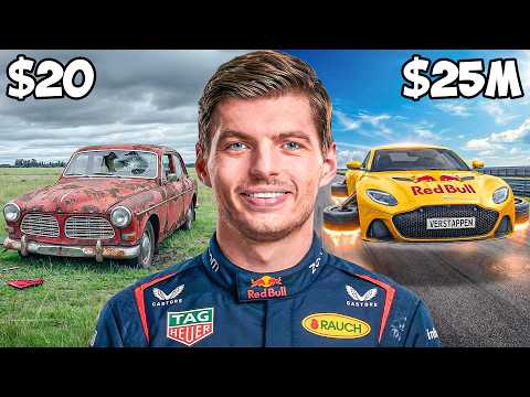 $20 VS $25,000,000 Cars F1 Drivers Own
