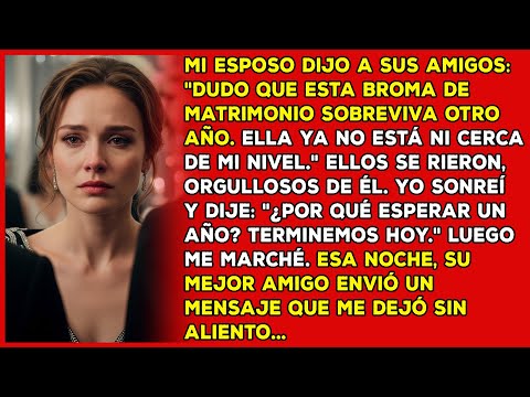 Mi esposo se burló de nuestro matrimonio en una cena de lujo—Así que me marché y construí un imperio