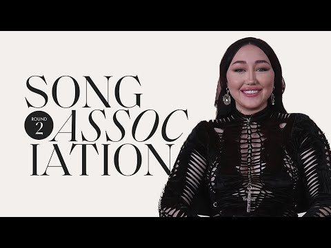 Noah Cyrus Sings "Make Me (Cry)", Miley Cyrus, and Kanye West in ROUND 2 of Song Association | ELLE