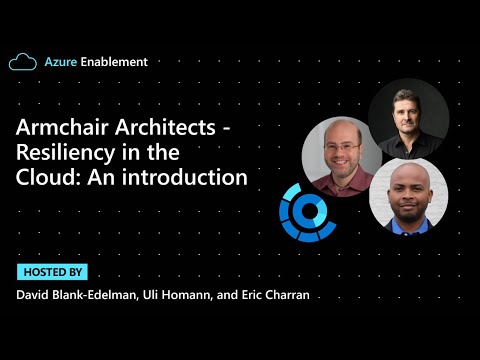Armchair Architects: Resiliency in the Cloud: an Introduction