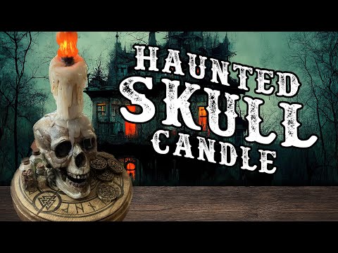 Hauntingly Realistic Skull Candle Prop DIY Tutorial