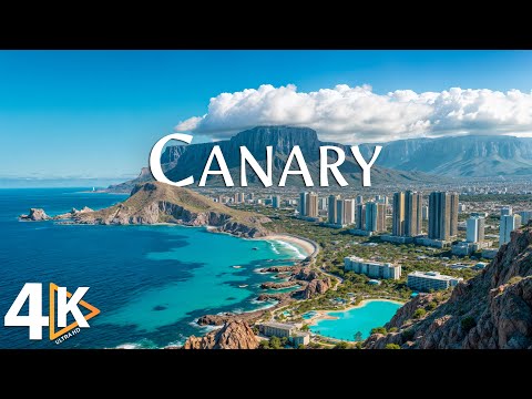 WONDERS OF CANARY ISLANDS 4K UHD • Stunning Landscapes with Relaxing Music