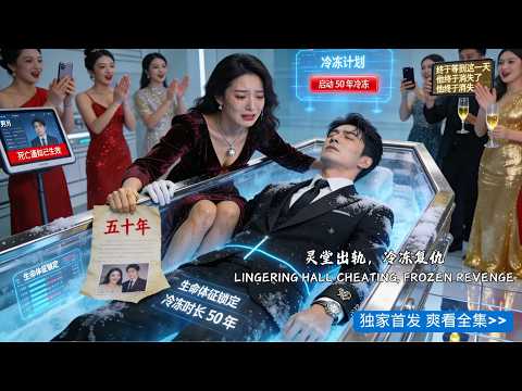 父親葬禮當天，我親眼看見妻子在靈堂外的車裏出軌。 她情人的車就停在殯儀館門口。 七天后，我把自己的死亡通知書，作為結婚三周年禮物送給了她，人人說她愛我入骨。 所以我笑著躺進冷凍倉，再見，已是五十年後