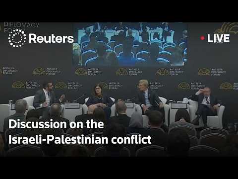 LIVE: Session on political settlement of the Israeli–Palestinian conflict
