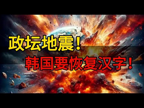 韩国人终于认怂了？李在明带头“跪求”恢复汉字！去中国化几十年，结果把自己玩废了！