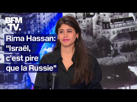 "Israël, c'est pire que la Russie": l'interview intégrale de Rima Hassan sur BFMTV