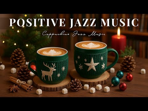 Happy December Jazz ☕ Positive Morning Jazz Cafe & Sweet Bossa Nova Piano for Uplifting the Day