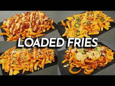 3 Delicious LOADED FRIES You MUST Try! | Loaded Fries Recipe