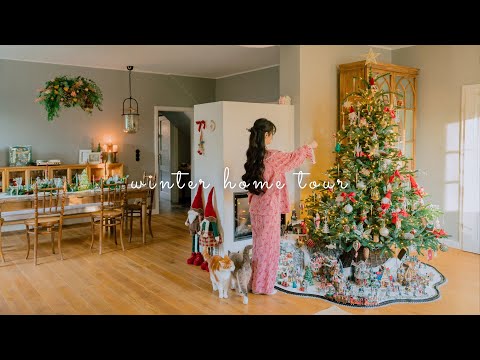 #185 Winter home tour | easy diy christmas decorations | Inside my Countryside House