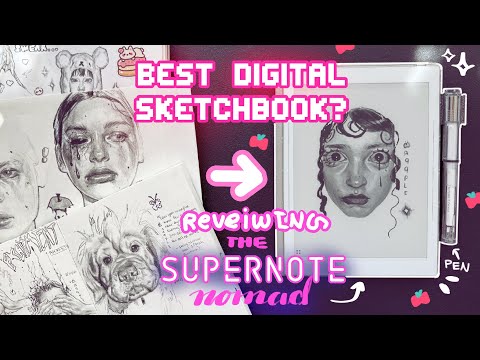 🪽Supernote Nomad  (Artist Review) 🎀
