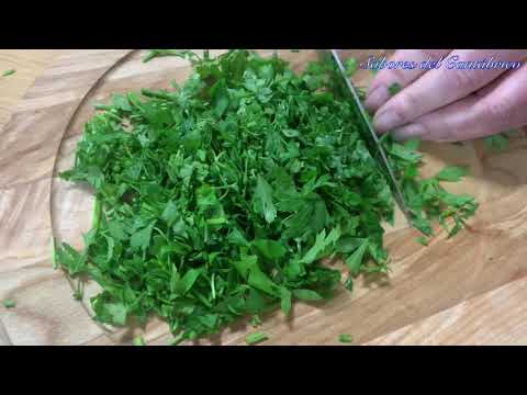 CONSERVAR EI   PEREJIL O CILANTRO COMO RECIÉN CORTADO  /HAVE PARSLEY OR CILANTRO AS FRESHLY CUT