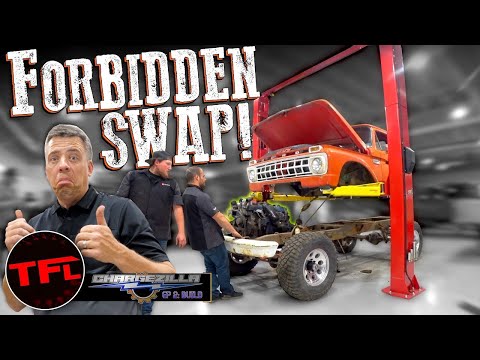 Here Is EXACTLY What It Takes to EV-Swap an Old Ford Truck & Turn It Into a Tesla: Chargezilla Ep.2
