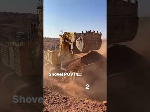 Massive Komatsu Shovel