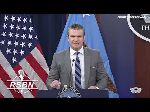 FULL EVENT: Secretary Hegseth & Gen. Caine Address Urgent Hormuz Blockade - 04/24/26