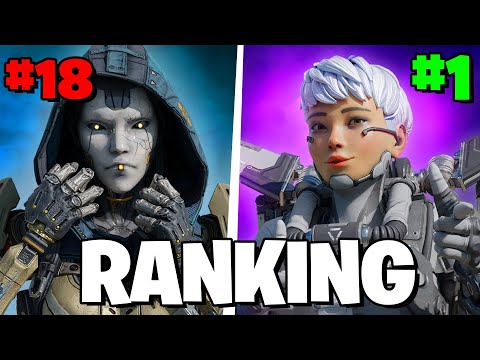 Ranking ALL 27 Legends in Apex from WORST to BEST!