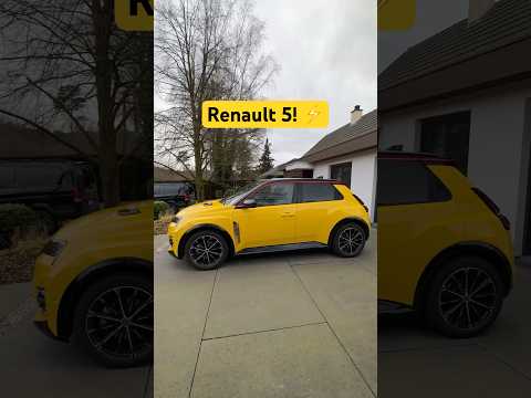 the new Renault 5 has arrived! ⚡️