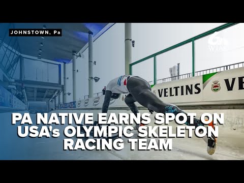 'Hard to put into words:' Pennsylvania native qualifies for 2026 Winter Olympics skeleton team