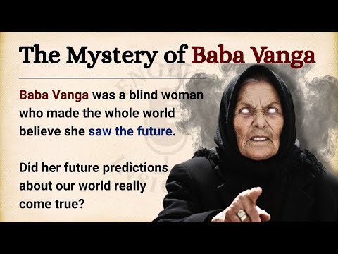 Baba Vanga: Behind the Mystic Prophecies || Learn English Through Story Level 2 || Graded Reader