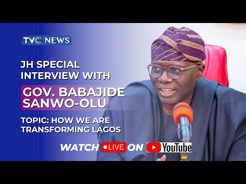 Journalists' Hangout | Special Interview With Gov. Babajide Sanwo-Olu