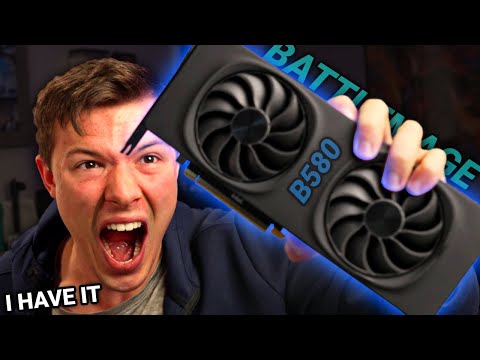 I have the New Intel Arc Battlemage GPU and it's.....