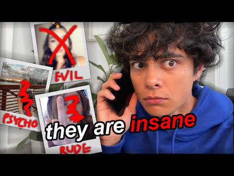 prank calling PSYCHO EXES