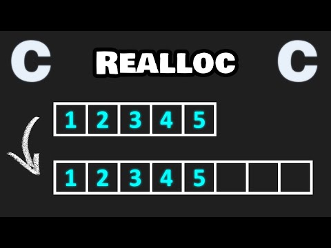 Realloc in C explained easy! 🚢