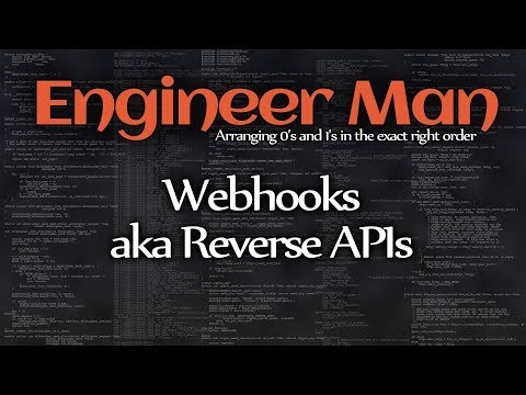 Webhooks aka Reverse APIs