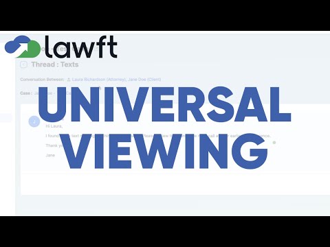 Universal Viewing | Lawft