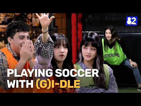 Watch how wild it gets when (G)I-DLE plays soccer with a fan ⚽️ㅣ82minutes