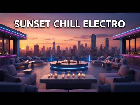 SUNSET ROOFTOP CHILL ✨ Electronic Lounge Mix • Relaxing Sunset Beats & City Vibes
