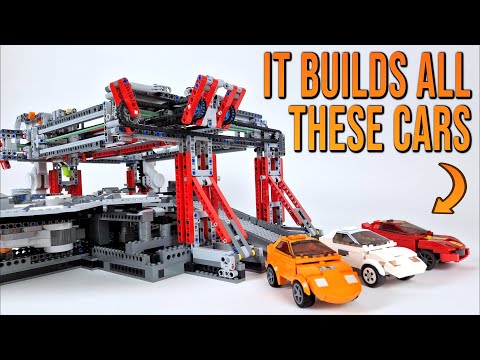 I Made An Even Bigger LEGO Car Factory
