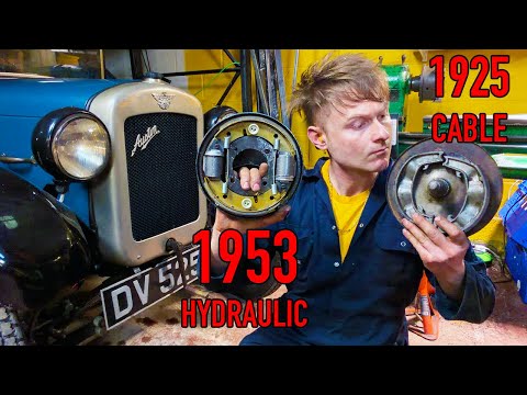 Converting 100 Year Old Brakes Wasn't As Easy As I Thought. Aussie 7 Ep.8