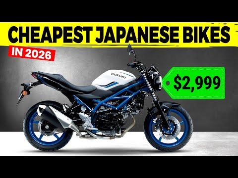 17 Japanese Budget Bikes For 2026 That Are Actually Worth Buying (NO REGRETS)!