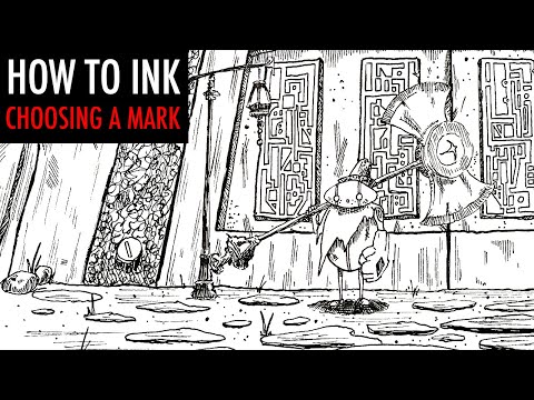 Choosing the Right Mark - How to Draw with Ink
