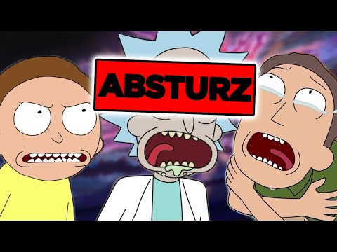 Der grausame ABSTURZ von Rick and Morty