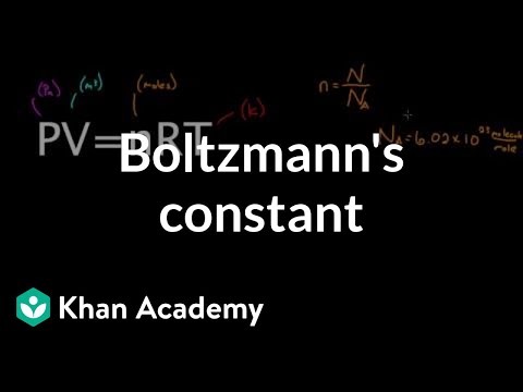 Boltzmann's constant | Physics | Khan Academy