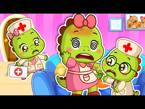 Mamá Está Enferma | Canciones Infantiles | DinoLala en Espanõl