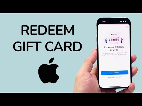 How To Redeem an Apple Gift Card