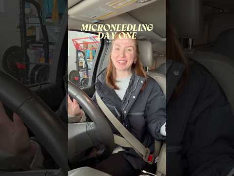 Microneedling Day One 💉 #microneedling #microneedlingtreatment #microneedlingbeforeandafter