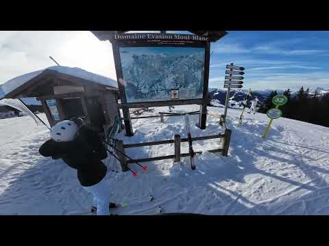 Full day skiing in Saint-Gervais/Megeve on 15 Dec 2925