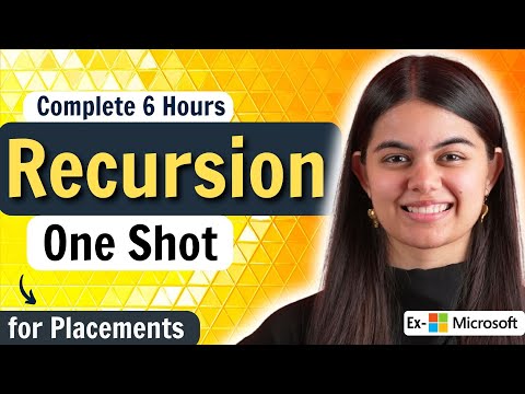 Recursion (Basics to Advanced) & Backtracking for Placements