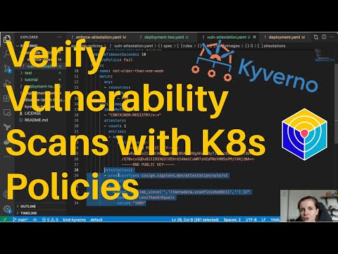 Check Trivy Vulnerability Scan through Kyverno in-cluster policies