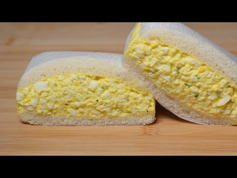 Easy) Make a soft and fragrant egg sandwich