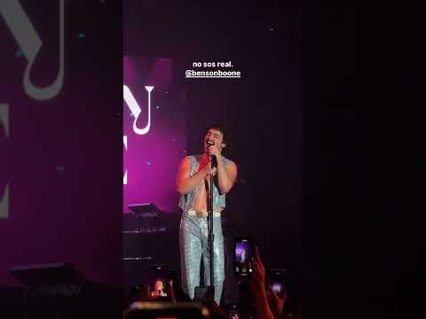 Benson Boone performing in Argentina! π¦π· #bensonboone